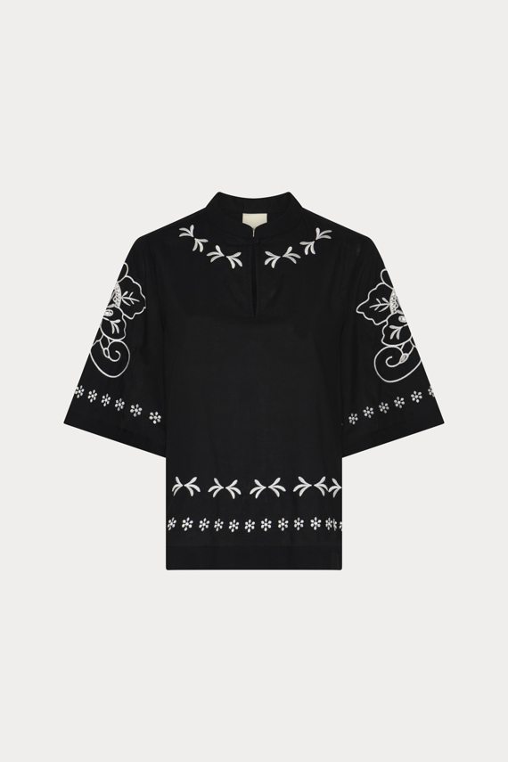 Heartmade HMTasim Bluse, Sort